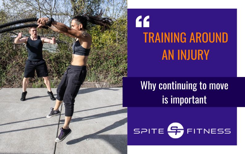 Training around an injury - Why continuing to move is important